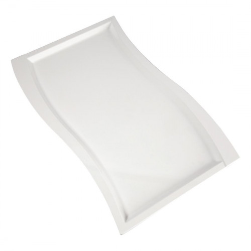 APS Wave Platter Melamine White - GN 1/1