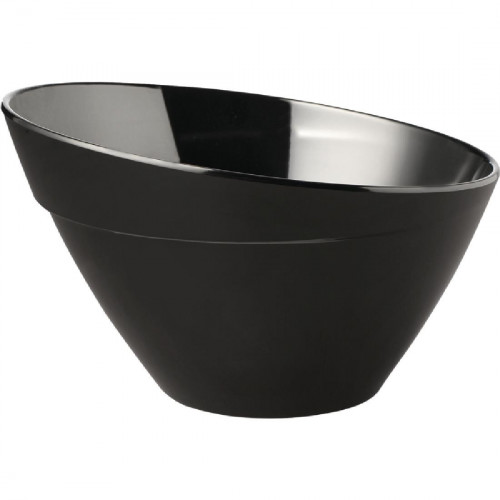 APS Balance Bowl Melamine Black - 5Ltr 300(dia)x195mm 11 3/4x7 1/2"