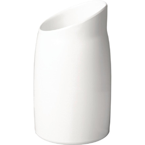APS Casual Dressing Pot Melamine White - 1ltr 120(dia)x215mm 4.75x8.5"