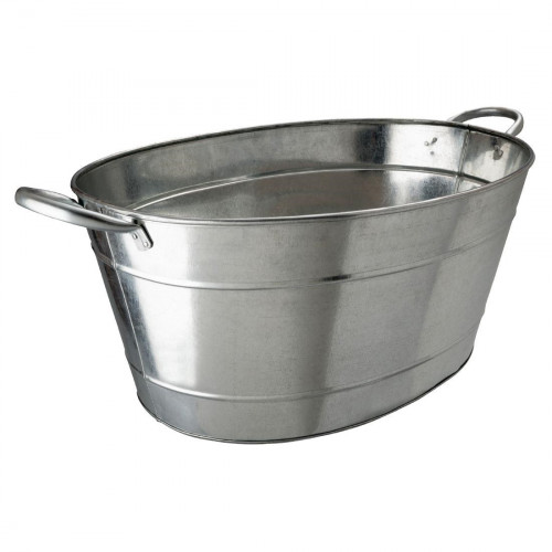 Galvanised Steel Beverage Tub - 490x365x220mm