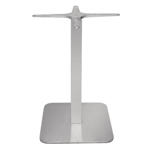 Bolero Square Stainless Steel Table Base Per Each