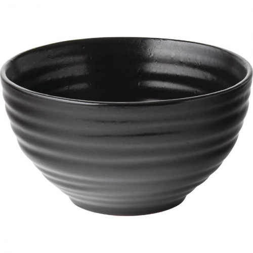 Tribeca Ebony Rice Bowl - 24cl 8 1/2oz (Box 6)