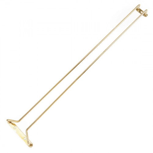 Stemware Rack Brass - 24"