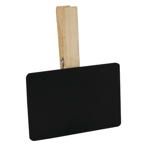 Olympia EUTR Mini Peg Chalk Board - 80x90x26mm (Pack 6)
