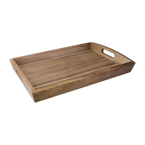 Olympia Large Acacia Serving Tray - 510x350x70mm