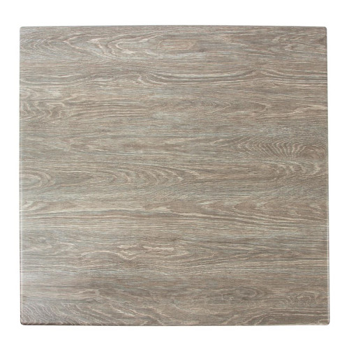 Werzalit Square 600mm Table Top Limed Oak 170 (B2B)