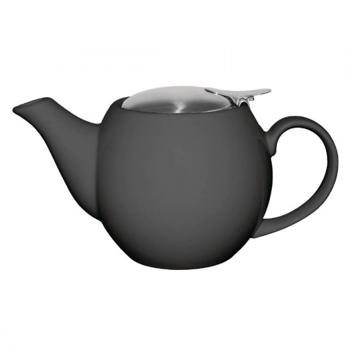 Olympia Cafe Teapot Charcoal - 510ml 18oz (Box 1)