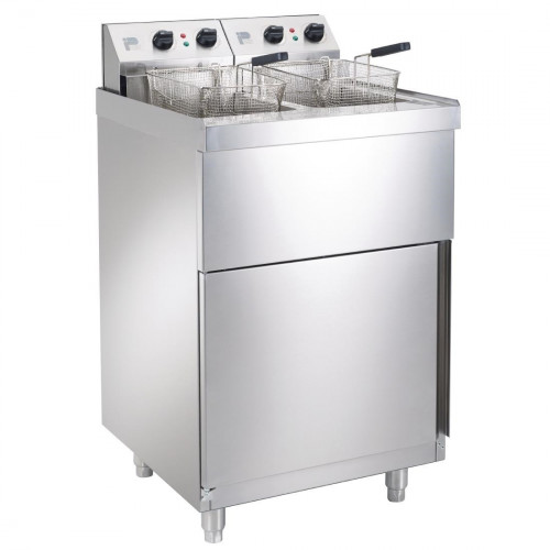 Parry Double Pedestal Fryer 2 x 9Ltr 2 x 6kW (Direct)