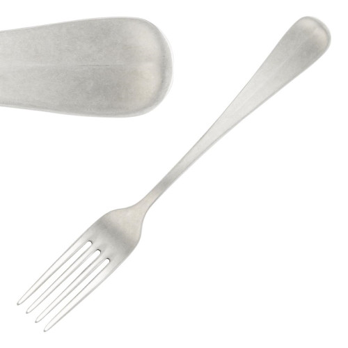 Pintinox Baguette Stonewashed Dessert Fork (Box 12)