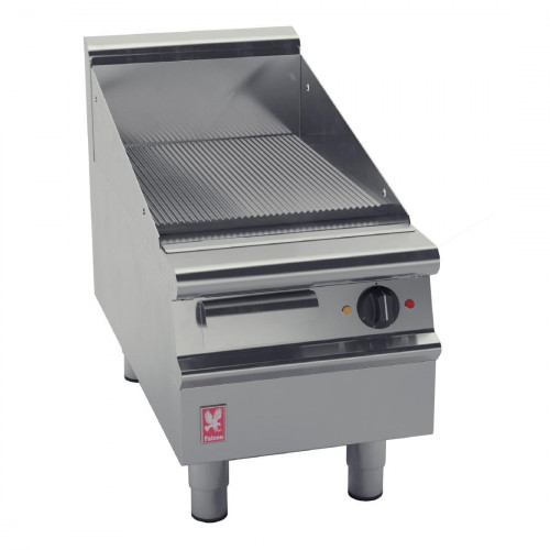 Falcon Dominator Plus 400mm Wide Ribbed Electric Griddle (Direct)