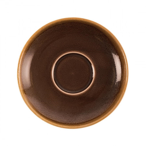 Olympia Kiln Bark Saucer (for GP364) - 160mm (Box 6)