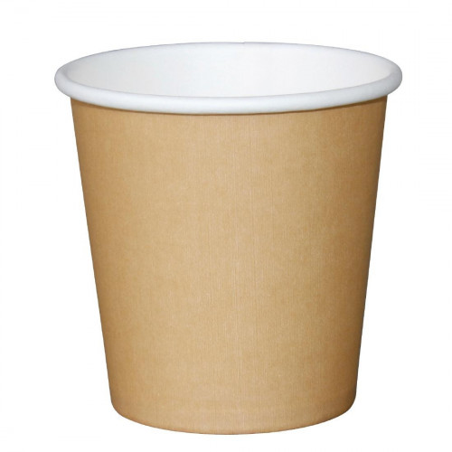 Fiesta Espresso Cups Single Wall Kraft - 114ml (4oz) (Sleeve 50)