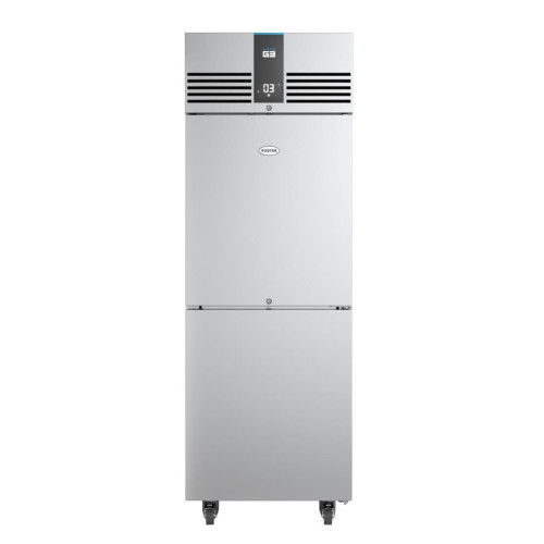 Foster EcoPro G2 2 Half Door 600L Cabinet Freezer R290 (StSt Ext/Int) (Direct)