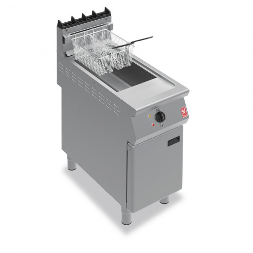 Falcon F900 Twin Basket Fryer on Feet Natural Gas (Direct)