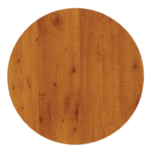 Werzalit Round 700mm Table Top (Pine 321) (B2B)