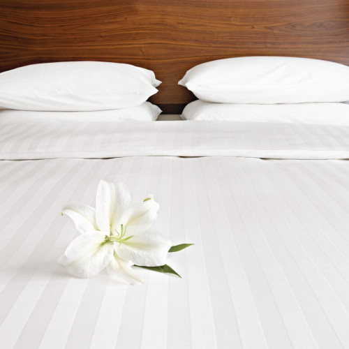 Comfort Satin/H Duvet Cvrs Open Oatmeal - King 230x218cm