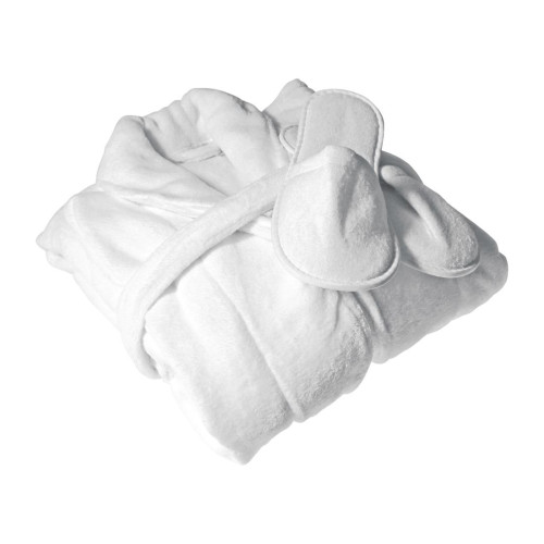 Vienna Bathrobe and Slipper Set Small - Medium