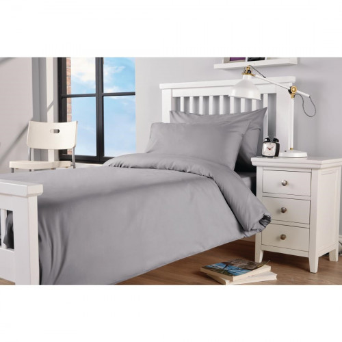 Essentials Spectrum Duvet Cvrs Grey - Single 137x203cm