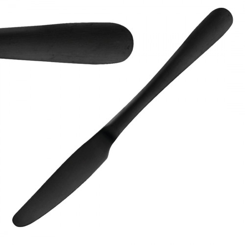 Olympia Etna Black Dessert Knife (Box 12)