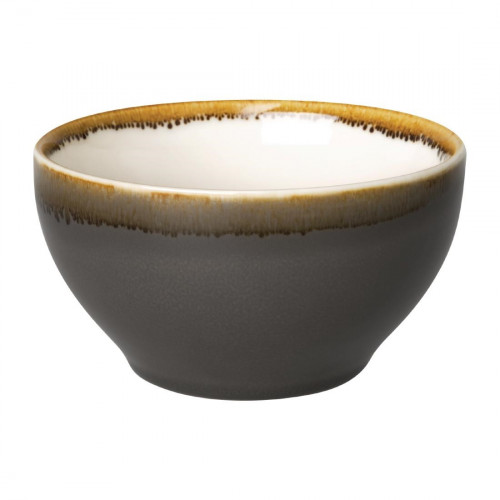 Olympia Kiln Smoke Round Bowl - 635ml 22oz 140mm 5 1/2" (Box 6)