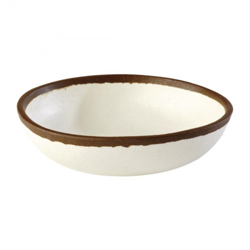 APS Crocker Low Bowl - 165mm Cream (B2B)
