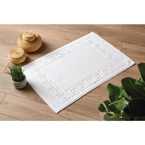 Eco Towel - White Bath Mat - 50x76cm