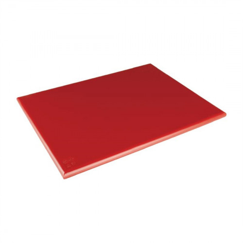 Hygiplas High Density Chopping Board Red - 24x18x1"