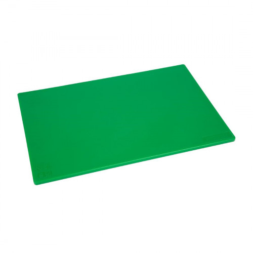 Board / Hygiplas low density green chopping board - 18" x 12" - PER EACH