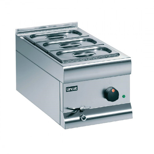 Lincat Bain Marie Wet Heat 290Hx300Wx600D includes 3 x 1/4 GN (Direct)