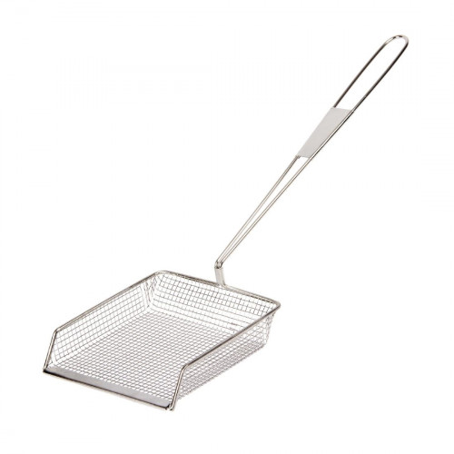 Vogue Chip Shovel - 8" Square Wire St/St