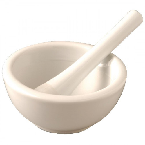 Vogue Porcelain Pestle & Mortar - 6"