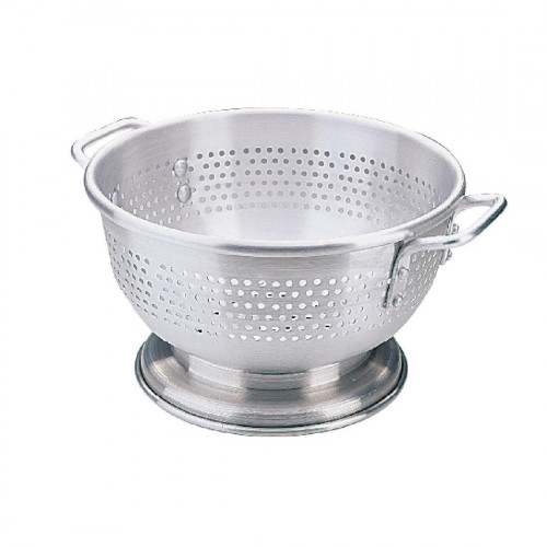 Vogue Colander Aluminium - 41 x 23cm