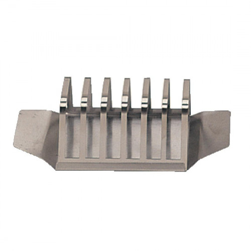 Toast Rack & Crumb Tray St/St - 6 Slot