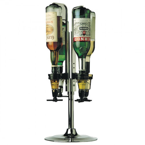 4 Bottle Rotary Stand