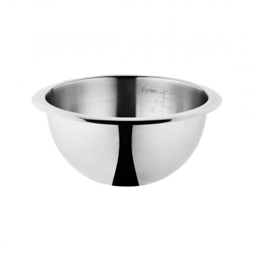 Heavy Duty Mixing Bowl Graduated St/St - 1.75Ltr