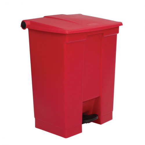 Rubbermaid Step-On Container Red 68Ltr