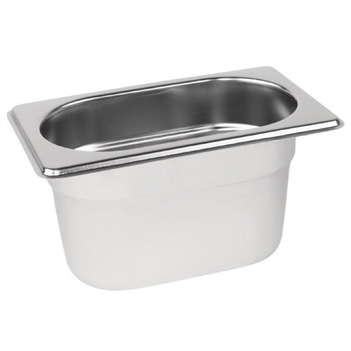 GASTRONORM - Vouge Gastronorm pan - s/steel -1/9 size (100mm)deep - per each