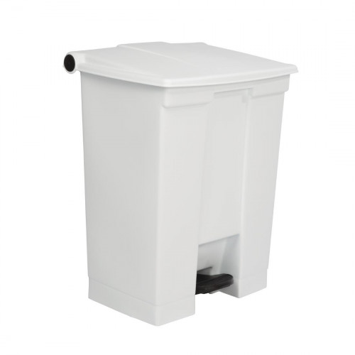 Rubbermaid Step-On Container White - 68Ltr