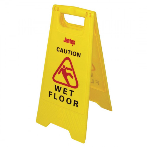 Jantex Wet Floor Sign 'Caution Wet Floor'