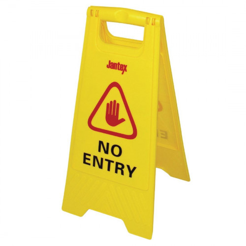 Jantex Wet Floor Sign 'No Entry'