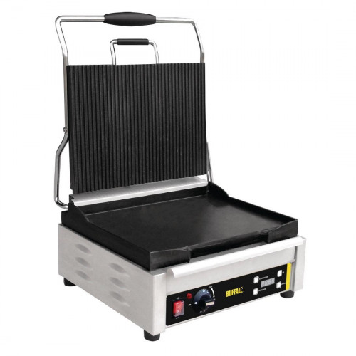 Buffalo Contact Grill Large Ribbed/Flat (M)