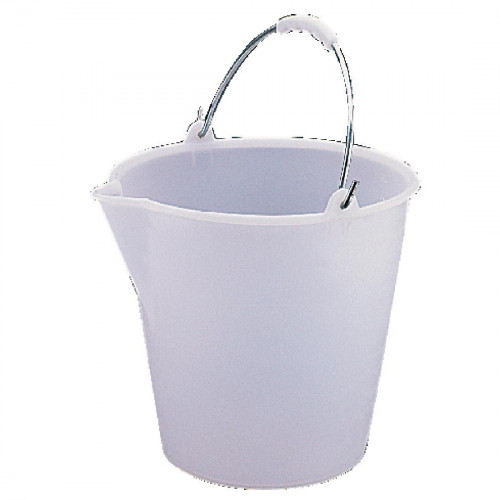 Jantex Graduated Plastic Bucket - 12Ltr