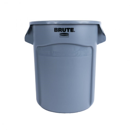 Rubbermaid Round Brute Container Grey - 75Ltr