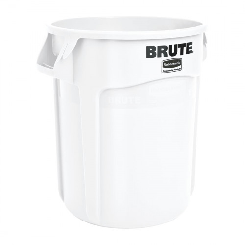 Rubbermaid Round Brute Container White - 75.7Ltr