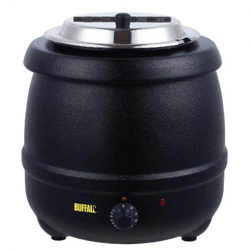 Buffalo Black Soup Kettle - 10Ltr (M)