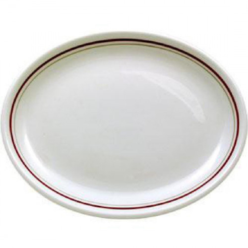 Clyde Oval Plate/Platter 10" (Box 12) (Direct)