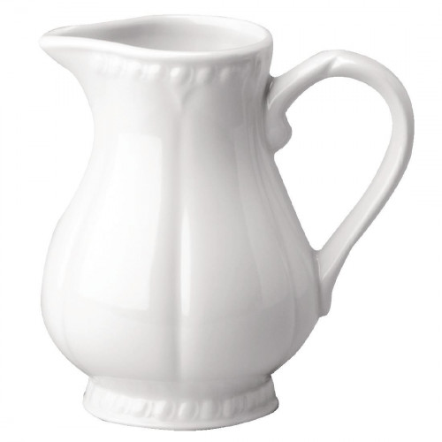 Buckingham White Jug/Creamer - 1/4pint (Box 4)