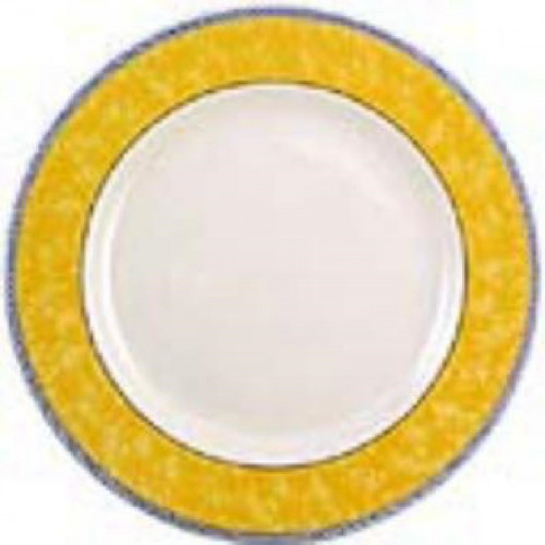 New Horizons Coloured Border Yellow Classic Plate 11" (Box 12) (Direct)