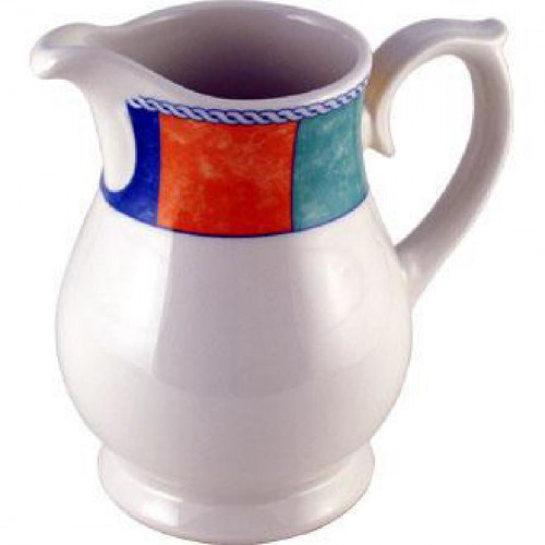 New Horizons Chequered Border Sandringham Jug 1/4pint (Box 4) (Direct)