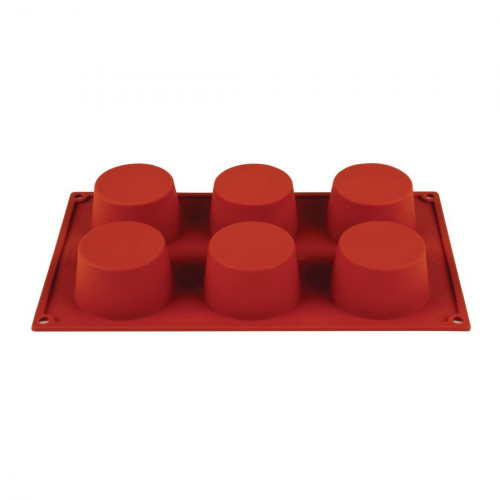 Pavoni Formaflex Silicone 6 Muffin Moulds
